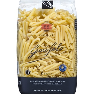 casarecce Pasta de Gragnano IGP paquete 500 g - Garofalo