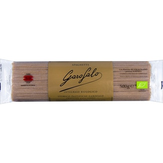 espaguetis integrales ecológicos paquete 500 g - Garofalo