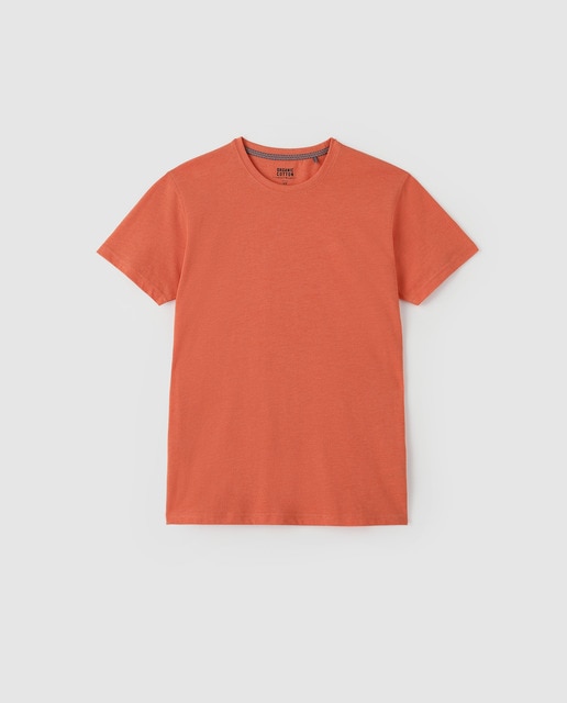 Camiseta con algodón orgánico de hombre