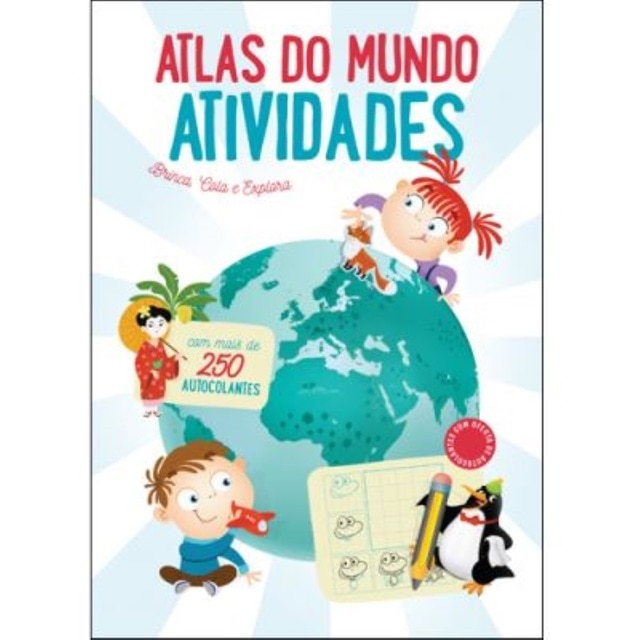 Imagem 0 de Atlas do Mundo - Brinca, cola e explora