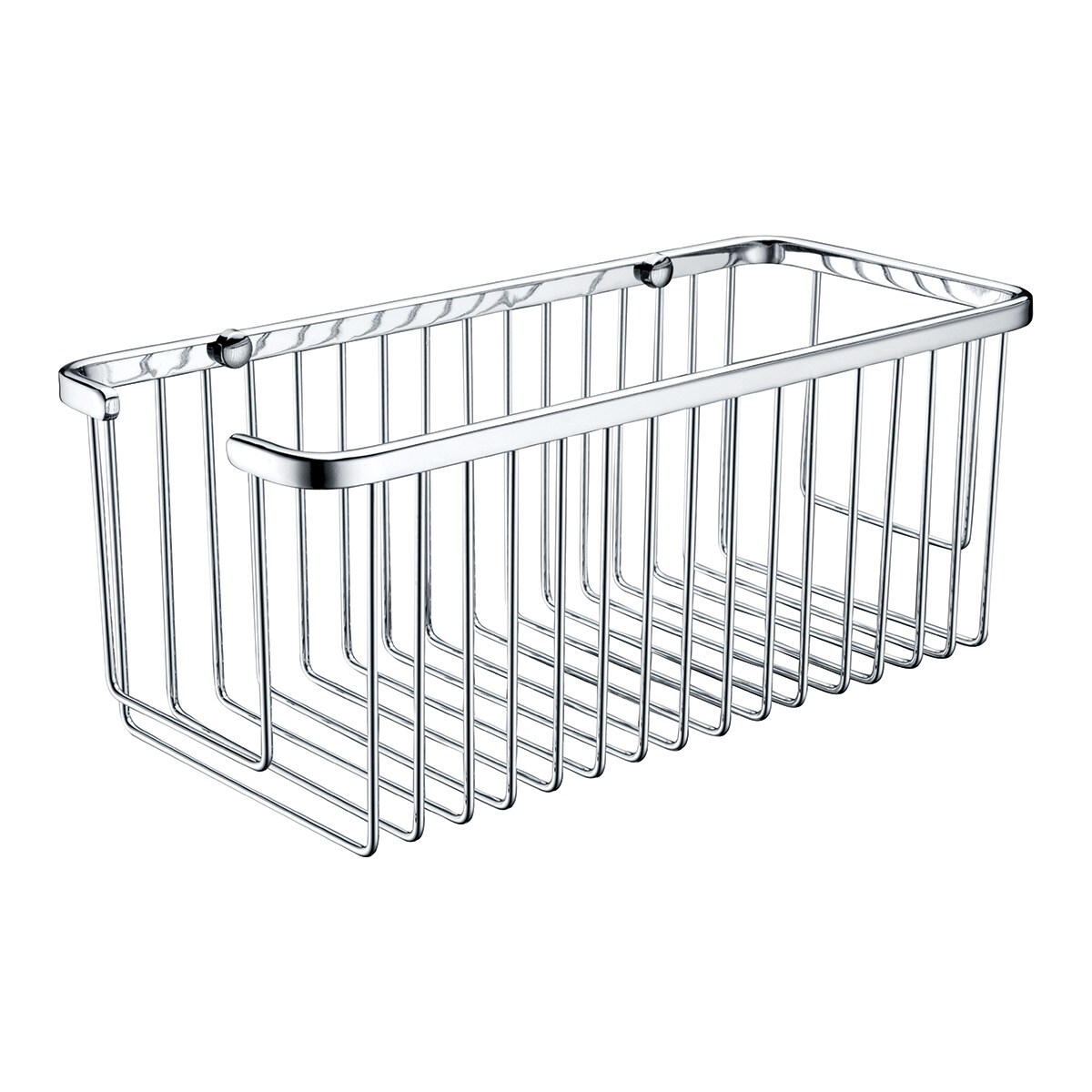 Jabonera de rejilla rectangular para atornillar Imex Cromo-1