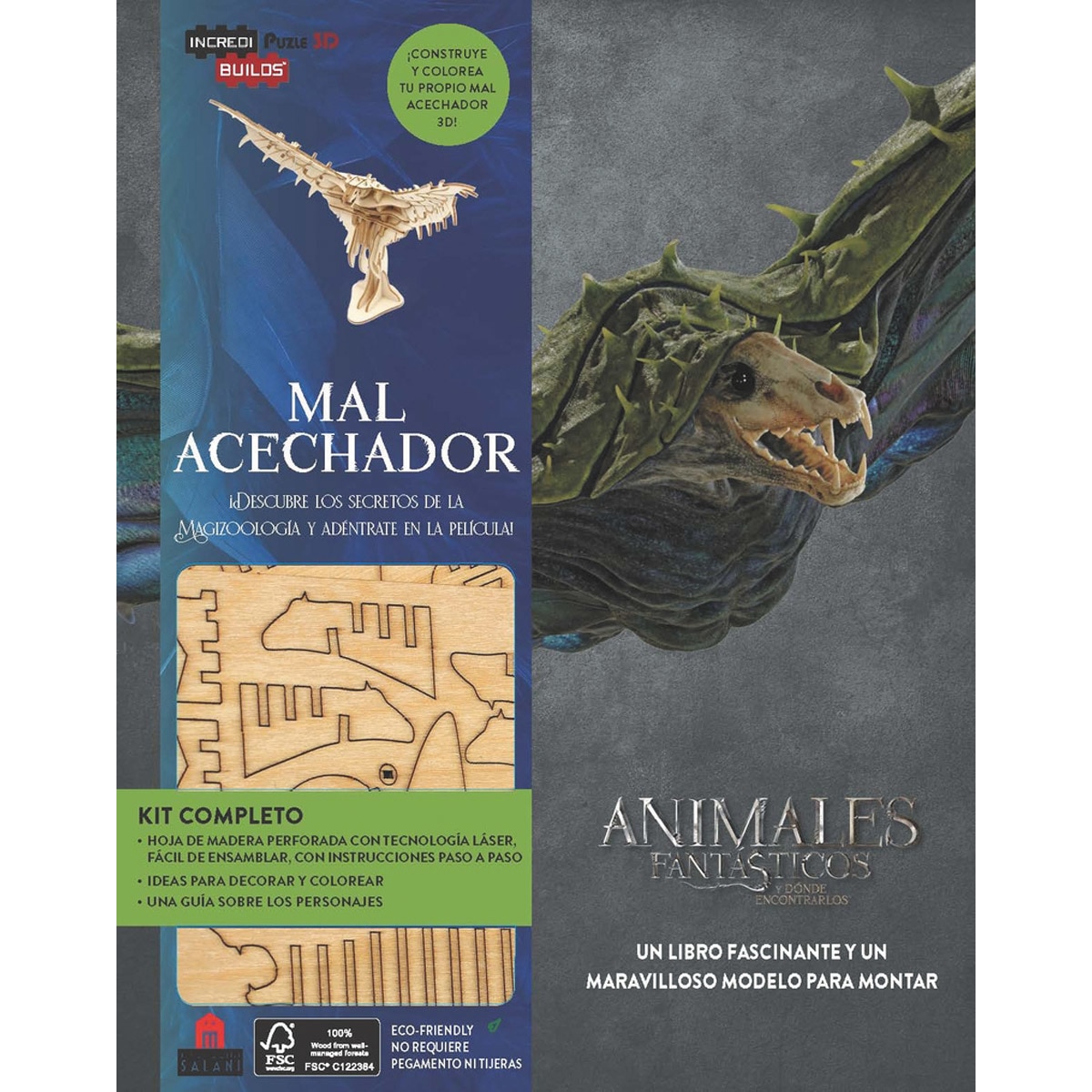 Incredibuilds Harry Potter Mal acechador (Capa dura) 1