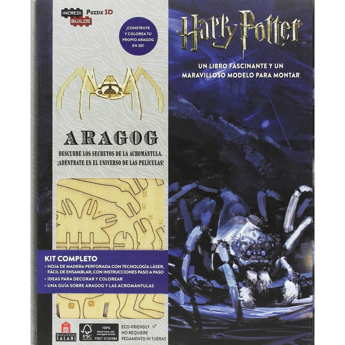 Imagen 0 de Incredibuilds Harry Potter Aragog  (Tapa dura)