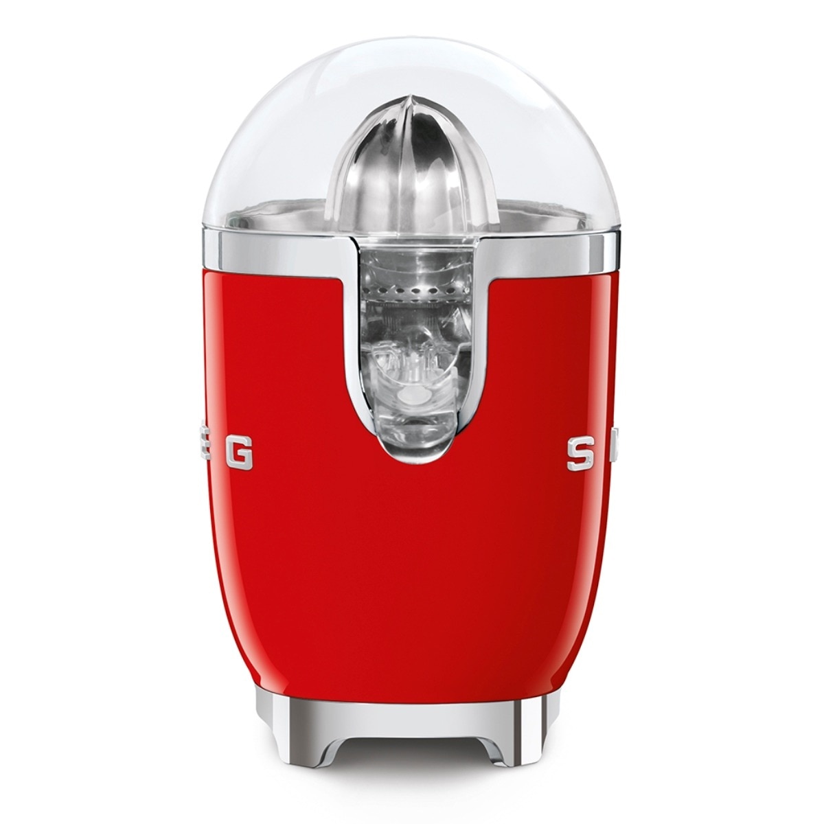 Espremedor de Citrinos Smeg Anni 50 CJF01RDEU Pressão Manual e de 70 W - Vermelho Polido Vermelho-2
