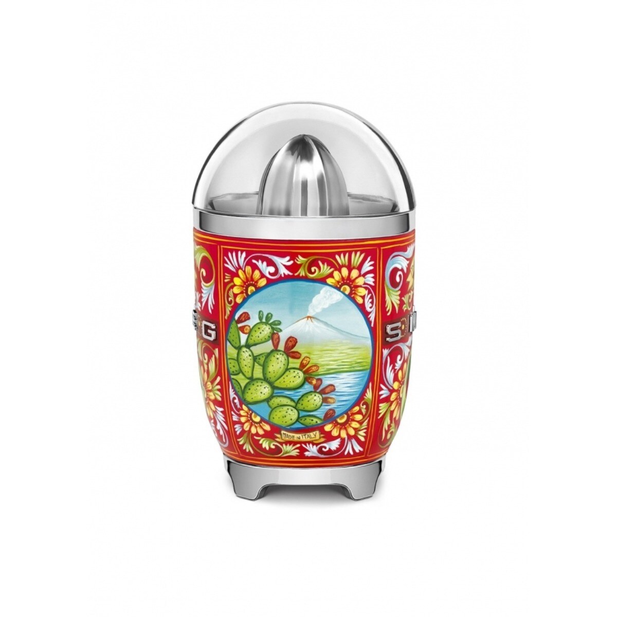 Espremedor de Citrinos Smeg Anni 50 CJF01DGEU Dolce&Gabbana Sicily Is My Love de Pressão Manual - Multicor Multicolor-4