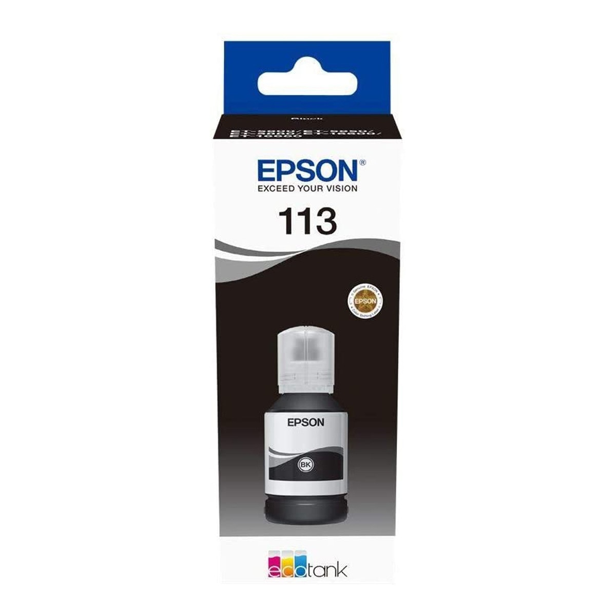 Botella de tinta original Epson 113 Negro (C13T06B140) Negro-1