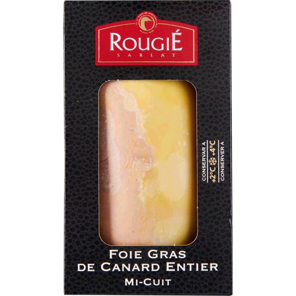 Foie Gras de Pato Inteiro embalagem 300 g