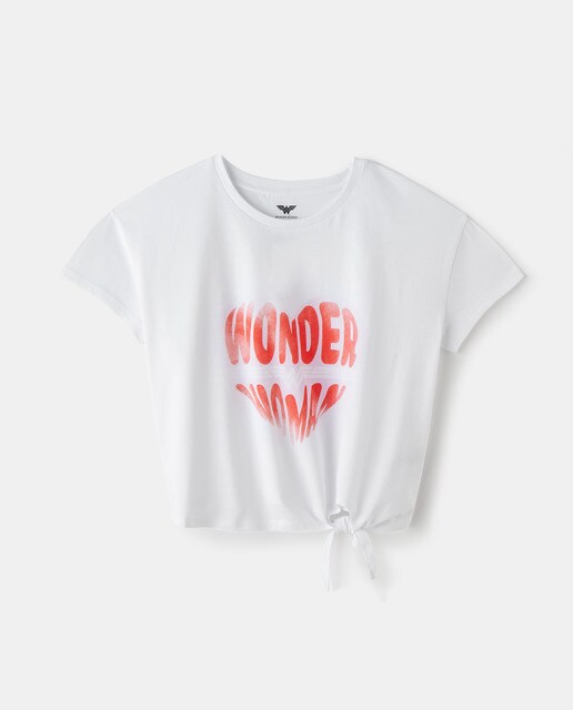 Camiseta de mujer de Wonder Woman manga