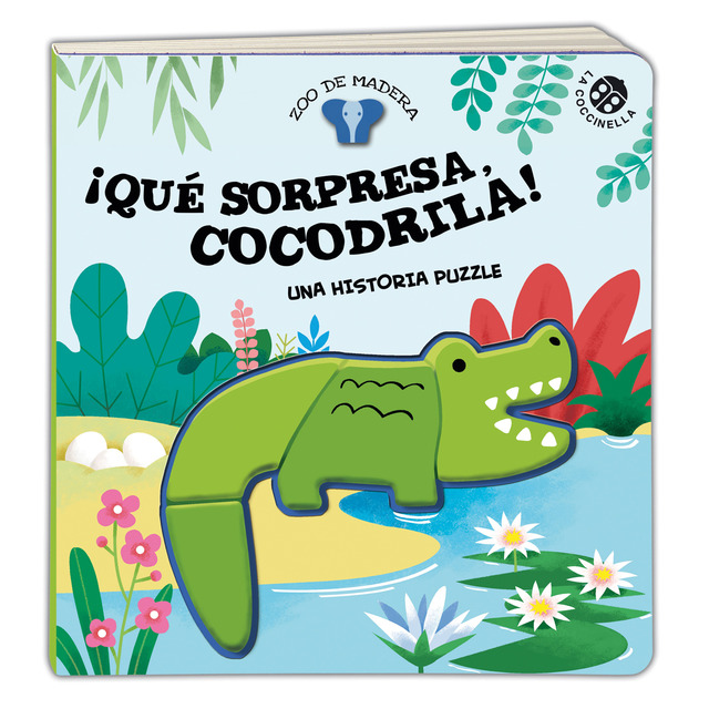 Imagen 0 de ¡Qué sorpresa, Cocodrila!: Una historia con puzzle
