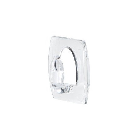 Mini Ganchos Transparentes 6 Uds Cristal-4
