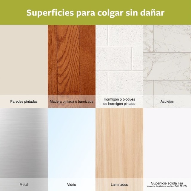Tiras Colgar Cuadros Pequeñas 8 Uds Blanco-8