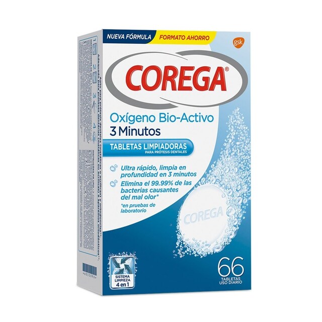 Imagem 0 de 66 pastilhas efervescentes Oxígeno Bio-Activo Corega