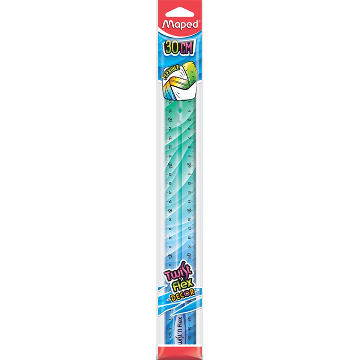 Régua Flexível Twistnflex 30 cm - Multicolor Multicolor-3