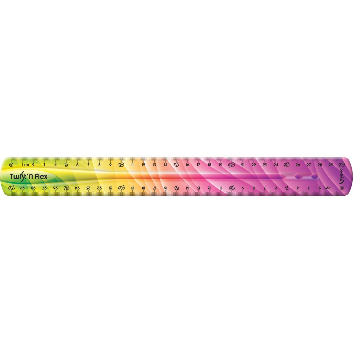 Régua Flexível Twistnflex 30 cm - Multicolor Multicolor-6