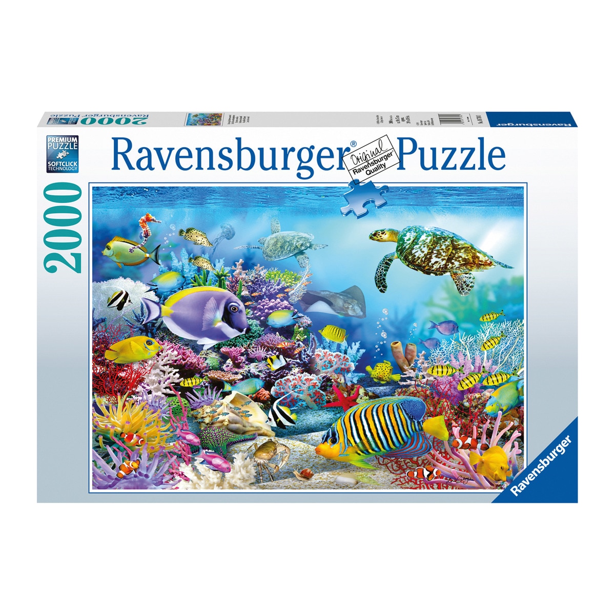 Ravensburger - Puzzle 2000 Piezas Arrecife De Coral