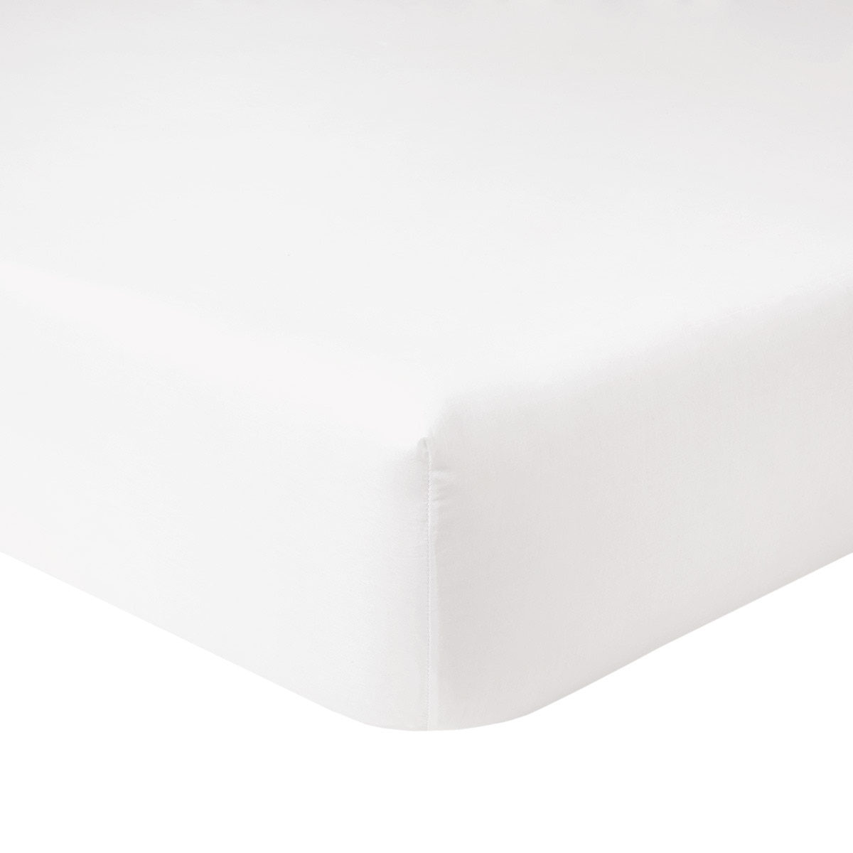 Lençol de baixo ajustável Triomphe Yves Delorme Branco-1