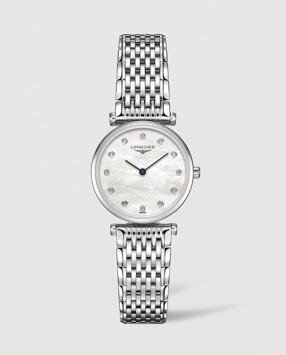 Imagem 0 de Relógio L42094876 La Grande Classique de Aço e Diamantes