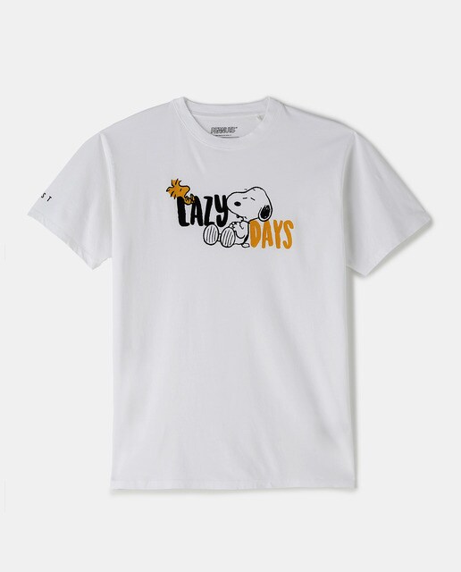 camiseta snoopy hombre