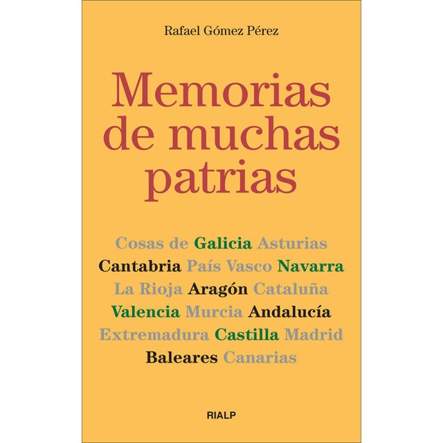Memorias de muchas patrias(Tapa blanda) 1