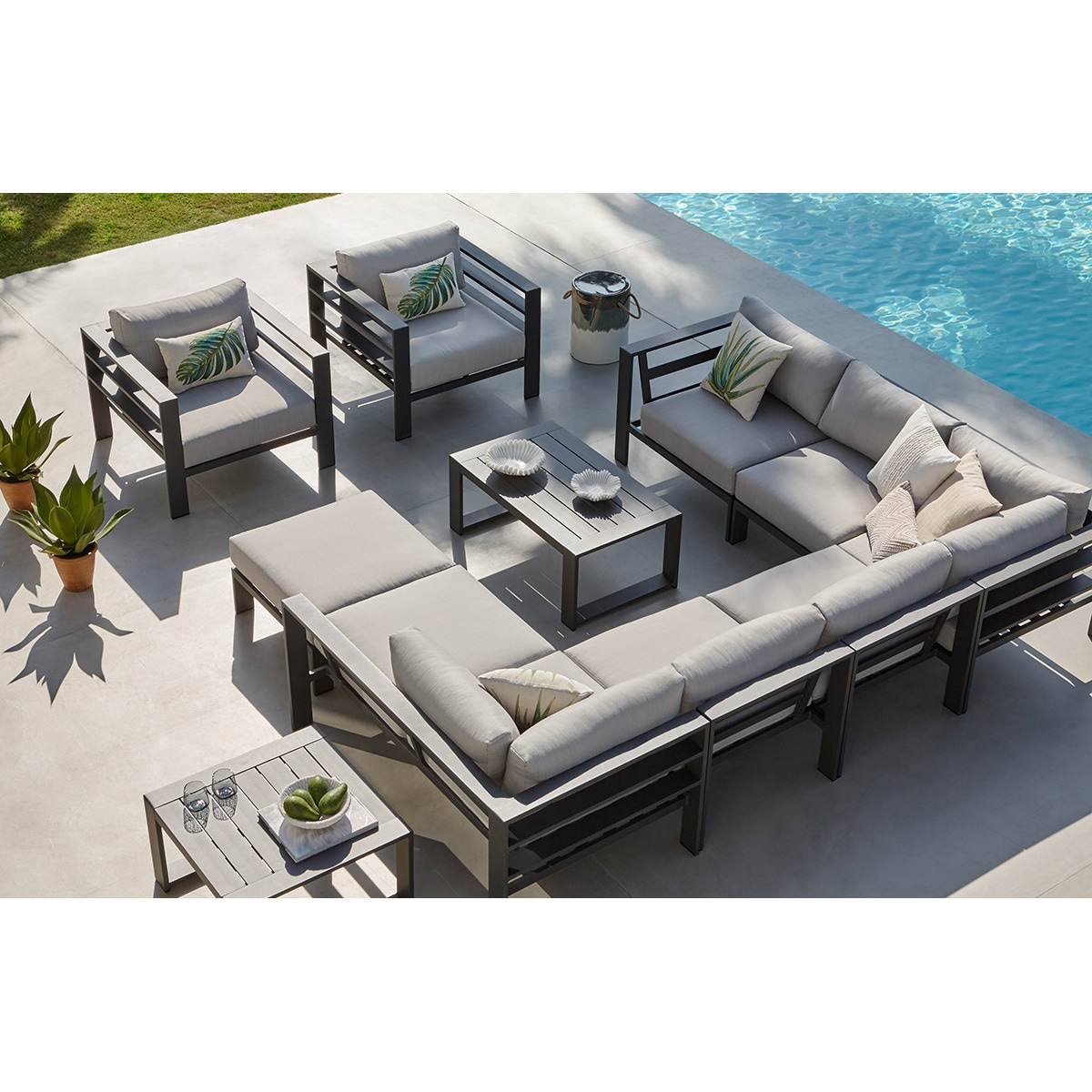 Módulo central para sofá de jardín Chicago El Corte Inglés · El Corte