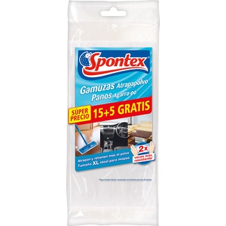 gamuza atrapapolvo envase 15 unidades - Spontex
