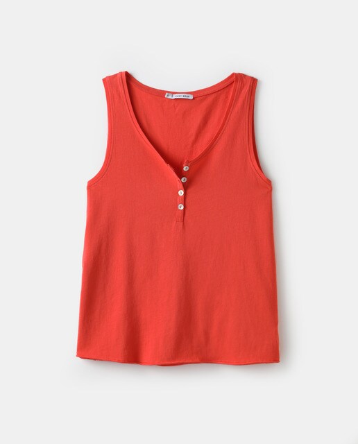 Camiseta de mujer de tirantes panadera