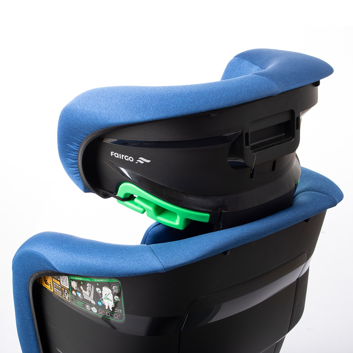 Silla de coche Fairgo Raga Fix i-Size (100 - 150 cm) Azul Melange-13
