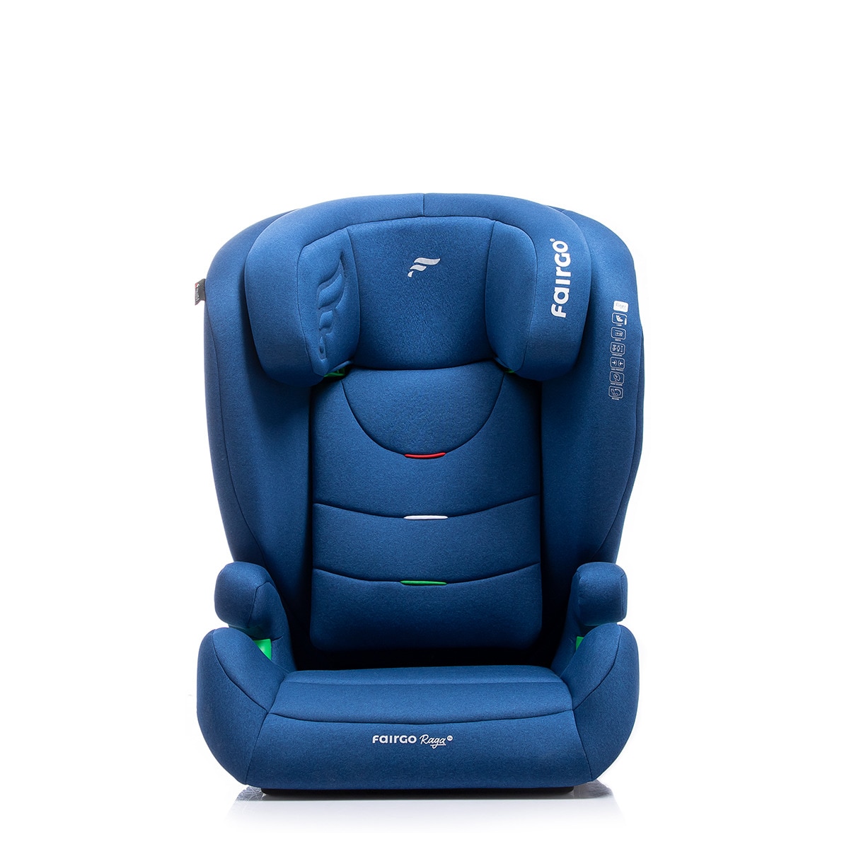 Silla de coche Fairgo Raga Fix i-Size (100 - 150 cm) Azul Melange-5