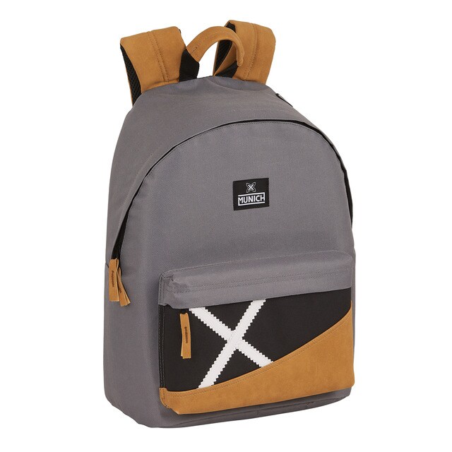 Mochila Para Portátil 14 1 Munich City Grey Safta El Corte Inglés