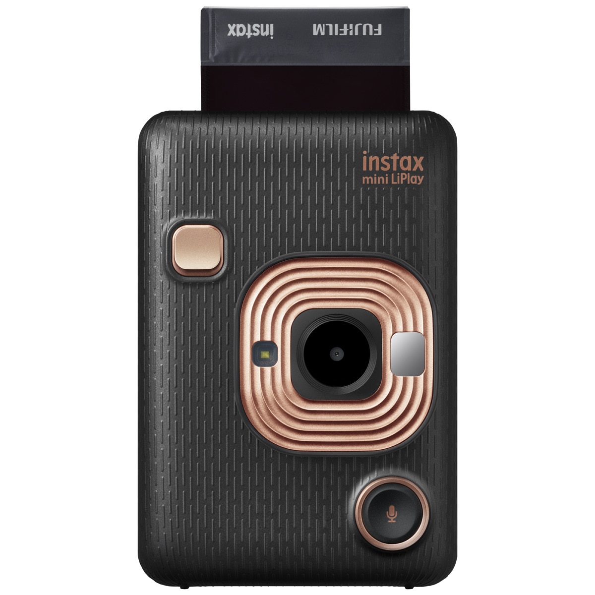 Câmara instantânea INSTAX MINI LIPLAY ELEGANT BLACK EX D 2