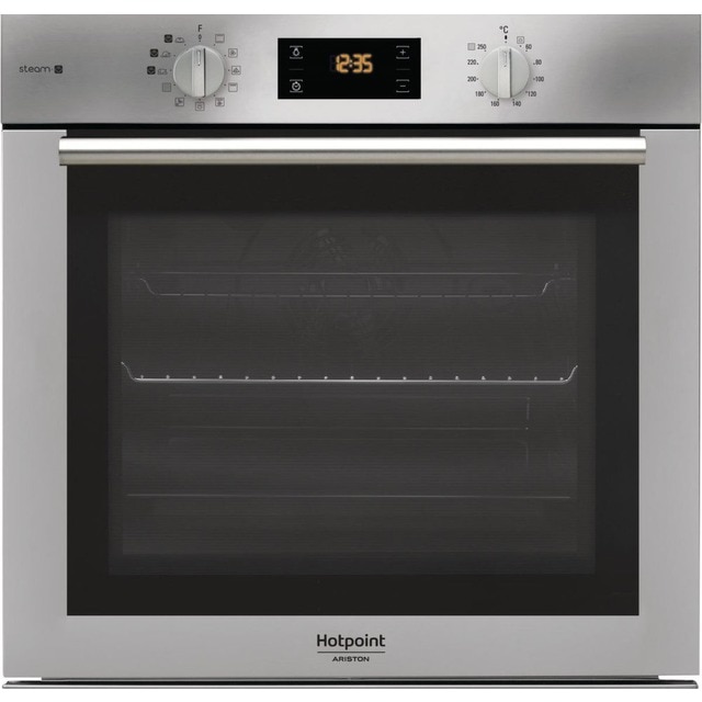 Imagem 0 de Forno Multifunções Hotpoint FA4S 841 P IX HA Pirolítico e de 71 Litros - Inox