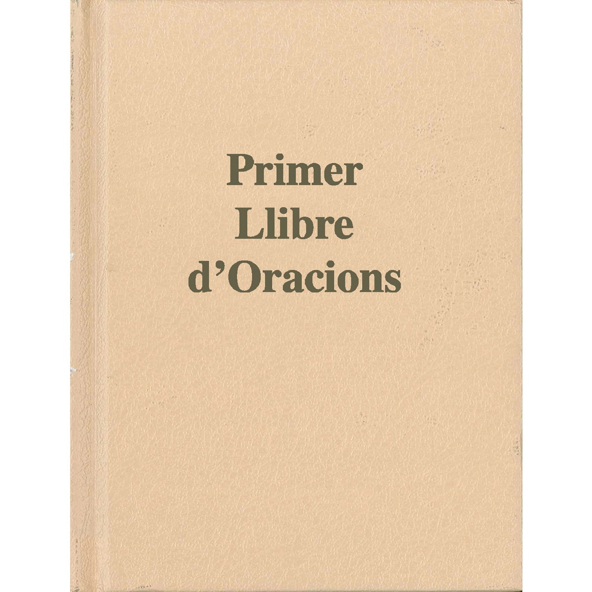 Primer llibre d'oracions 1