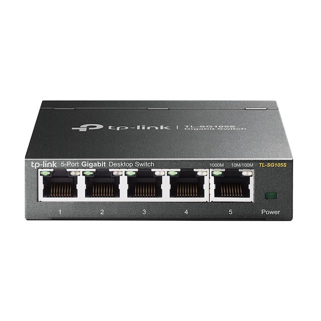 Imagen 0 de Switch TP-Link TL-SG105S, 5 puertos RJ-45, Gigabit Ethernet 10/100/1000 Mbps