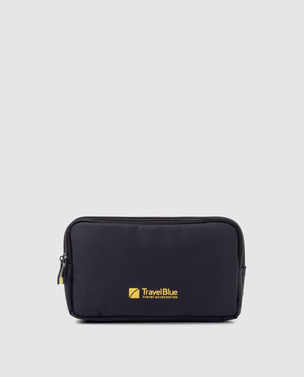 Travel Blue - Funda En Negro Con Tres Compartimentos