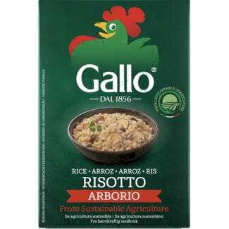 Riso Gallo Arroz Arborio Risotto embalagem 500 g
