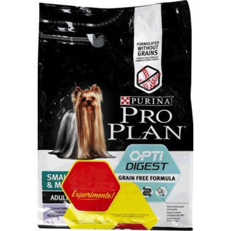 Ração para Cão Adulto Pequeno e Mini Optidigest embalagem 2,5 kg - Purina Pro Plan