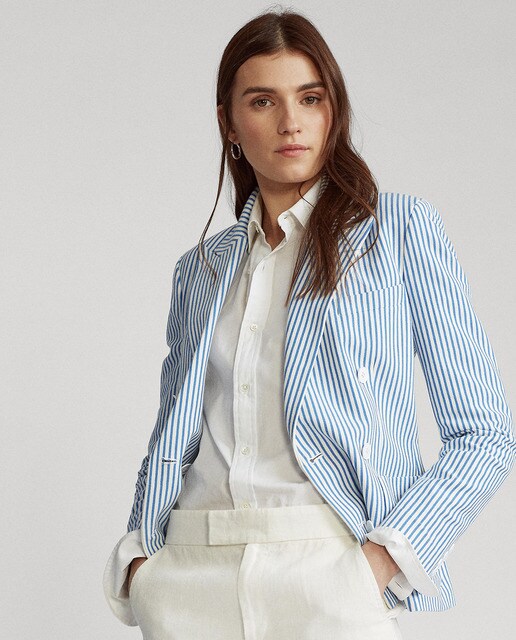 Chaqueta Blazer De Mujer LUYAA - Talla Grande, Elegante, Con Forro Y Hombretas, Ideal Para Oficina Y Eventos