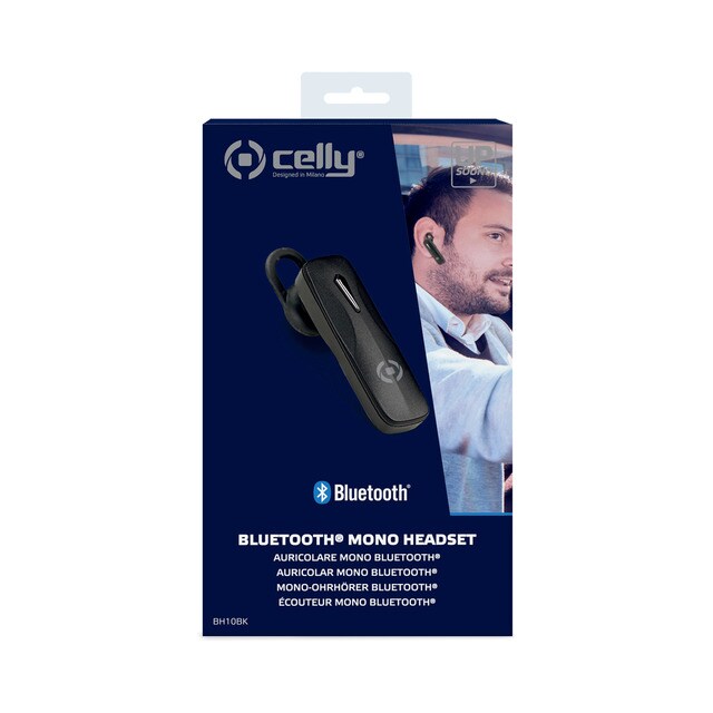 Celly BH10 Auriculares Bluetooth Negro