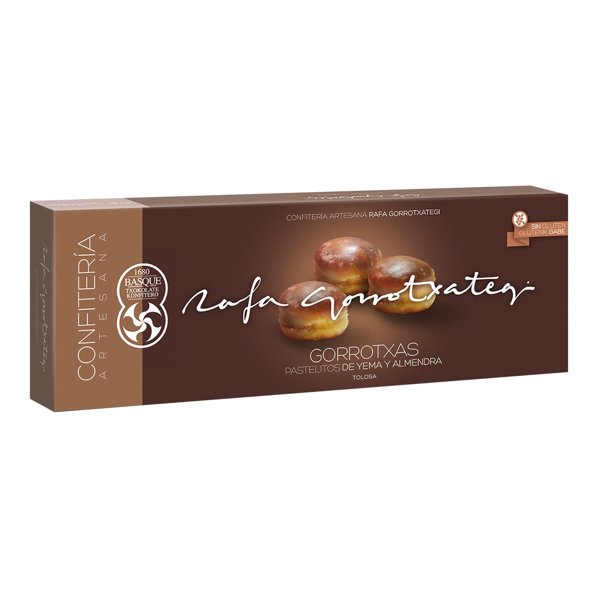 Pastelitos de yema y almendra Gorrotxas Rafa Gorrotxategui 1
