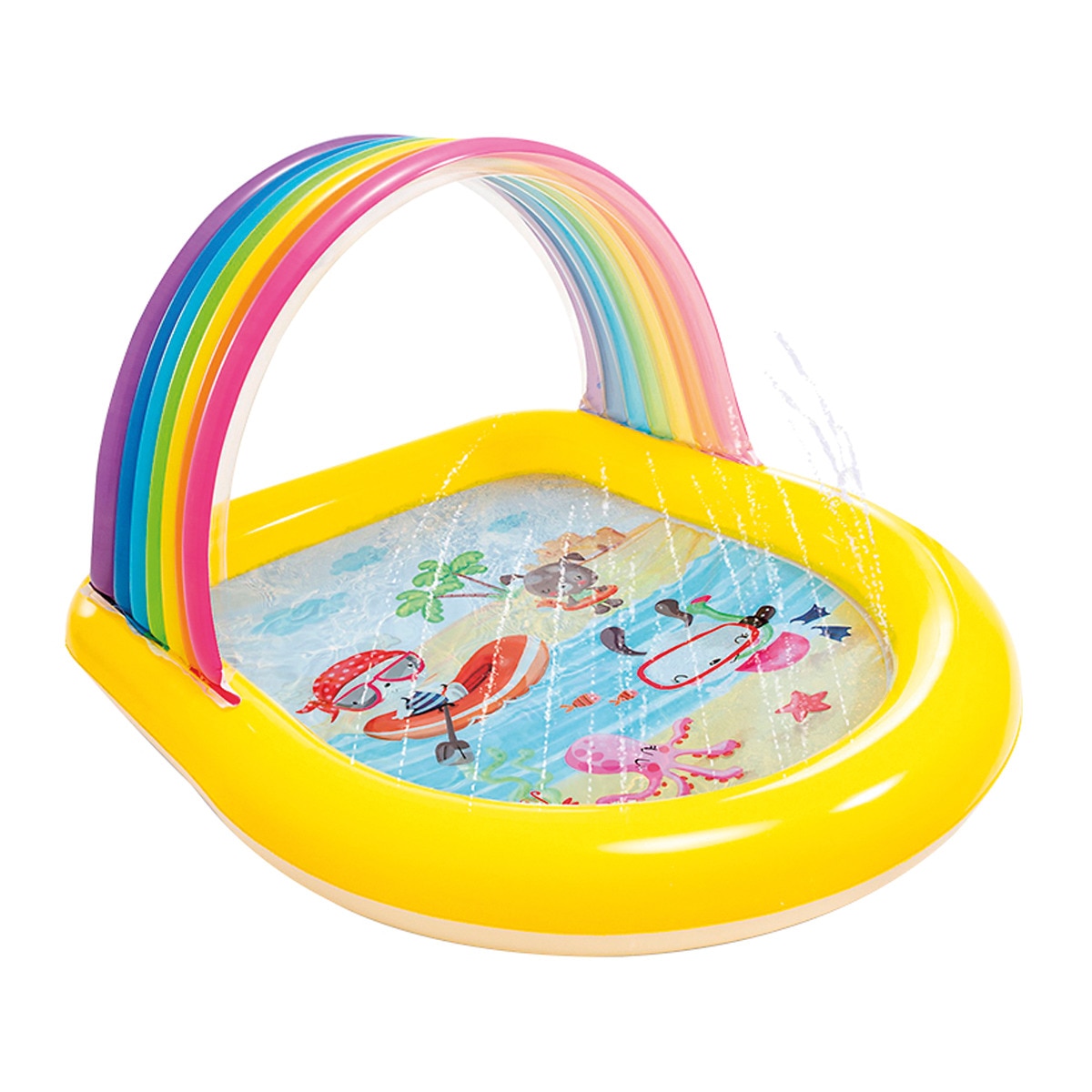 Colorbaby - Piscina Ducha Arco Iris