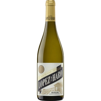 vino blanco viura DOCa Rioja botella 75 cl - Hacienda Lopez De Haro