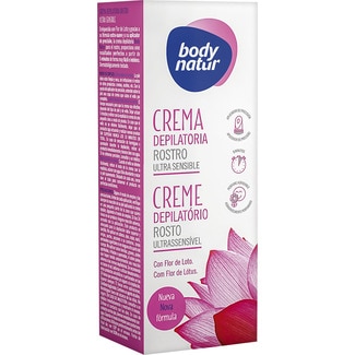 crema depilatoria para el rostro ultra sensible tubo 20 ml - Body Natur