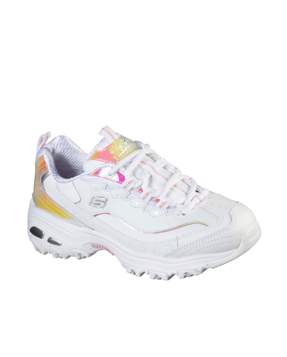 skechers de piel para mujer