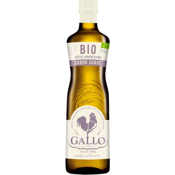 Gallo Azeite Virgem Extra Suave Biológico garrafa 750 ml