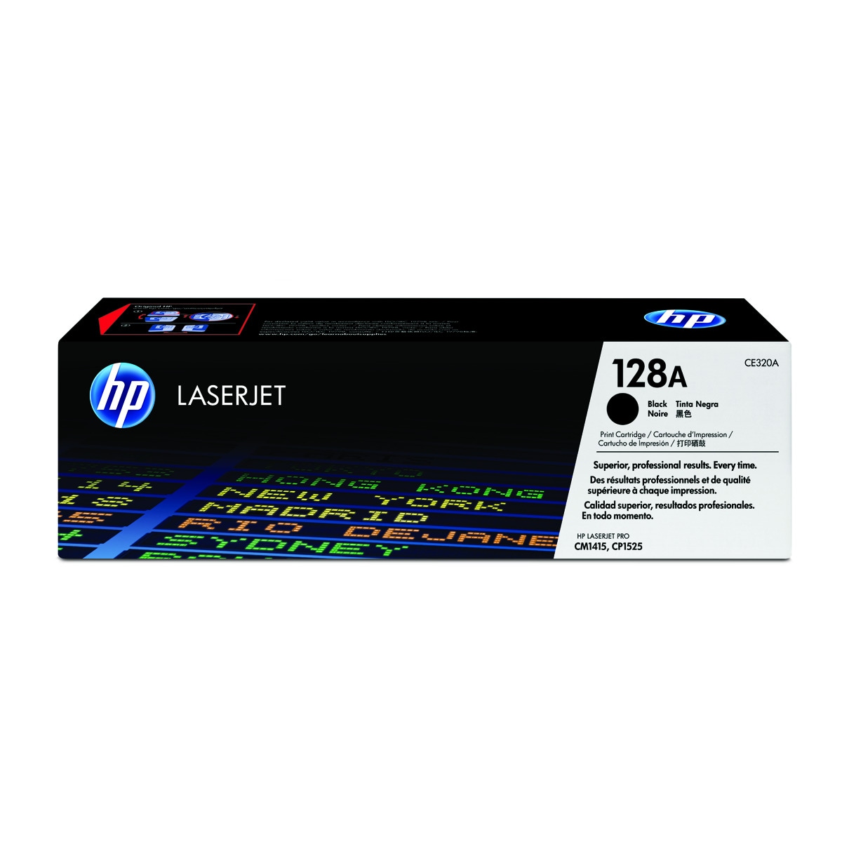 Tóner original HP LaserJet 128A negro (CE320A) 1