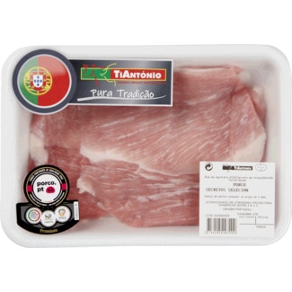 Secretos de Porco 50% Duroc Peso Aproximado por 700 g - Ti António