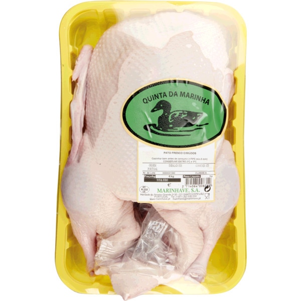 Pato Inteiro com Miúdos Peso Aproximado por 2,1 kg