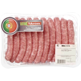 Salsicha Fresca de Porco embalagem 450 g - Ti António