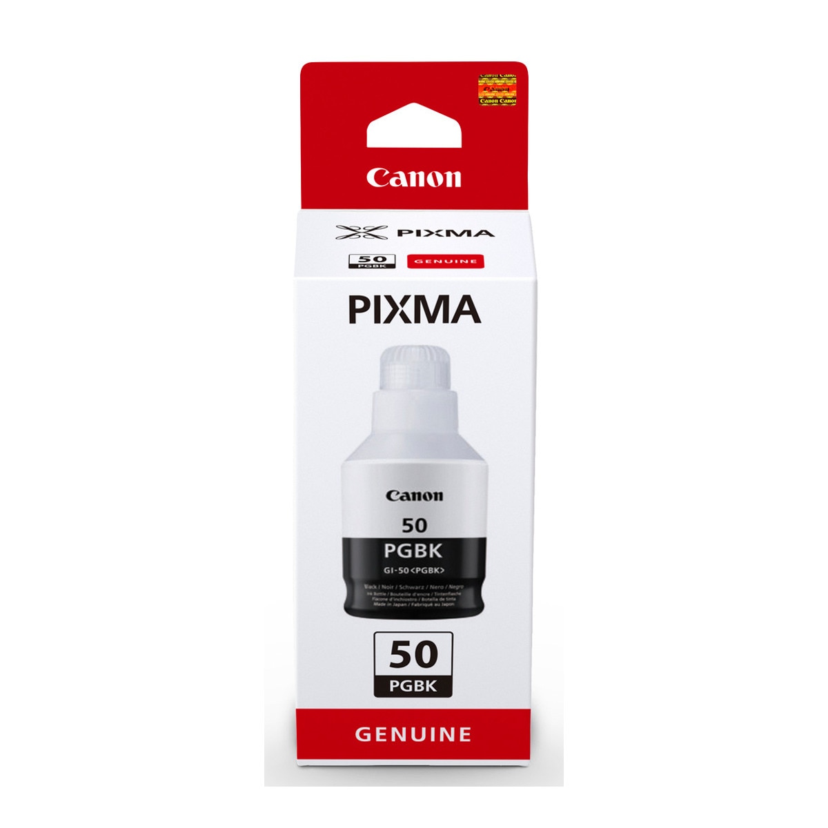 Botella de tinta Canon GI-50 PGBK Negro (3386C001) 1