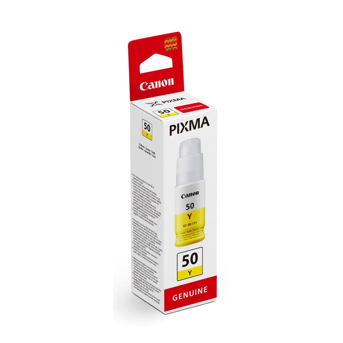Botella de tinta Canon GI-50 Y Amarillo (3405C001) 2